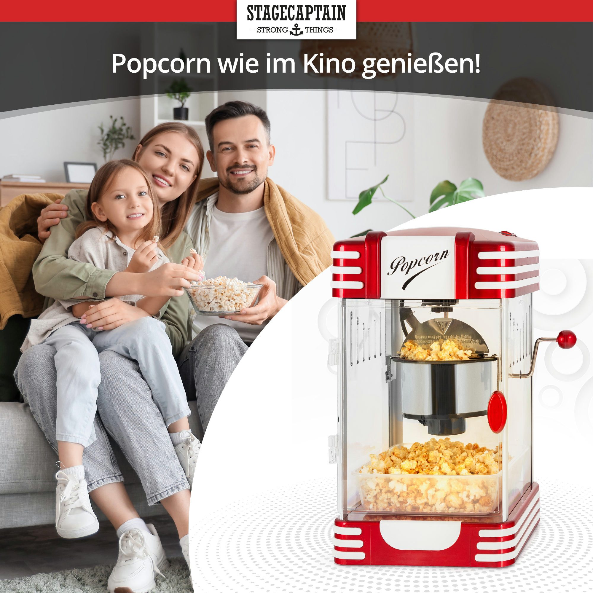 Popcornmaschine PCM-300 Popcorn Maschine
