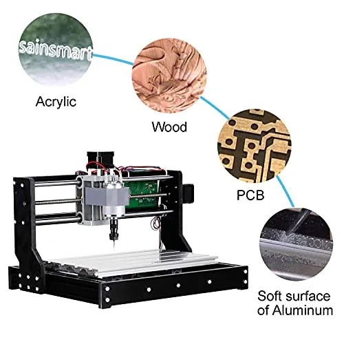 Genmitsu CNC 3018 PRO Router Kit GRBL Control 3 Axis Wood Carving Milling Engraving Machine