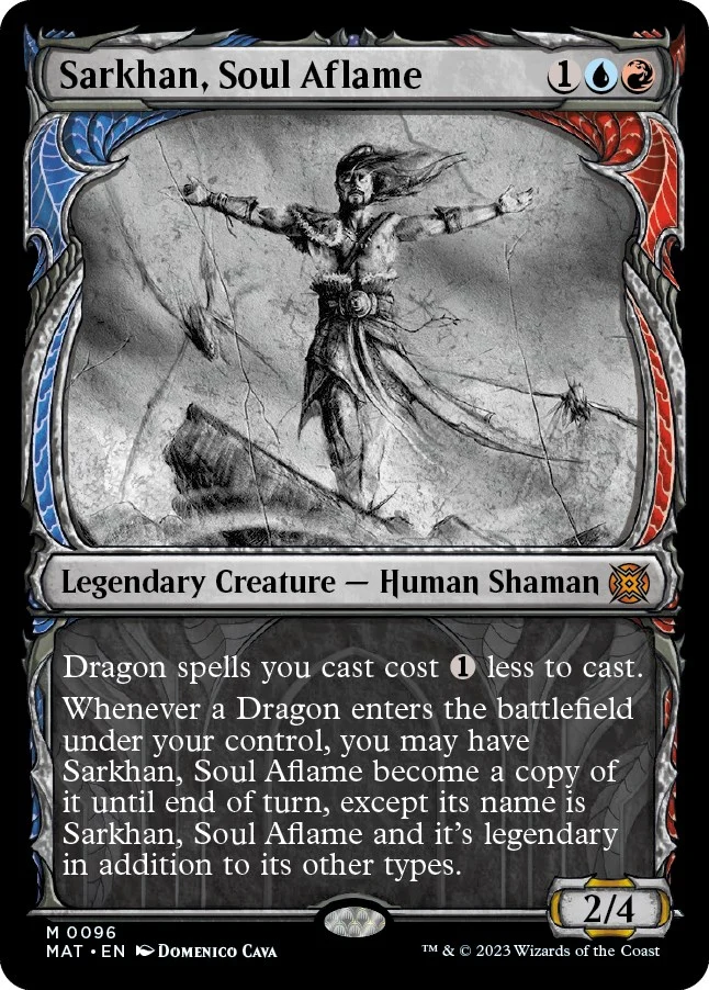 Sarkhan, Soul Aflame (Showcase) (96) (March of the Machine: The Aftermath)