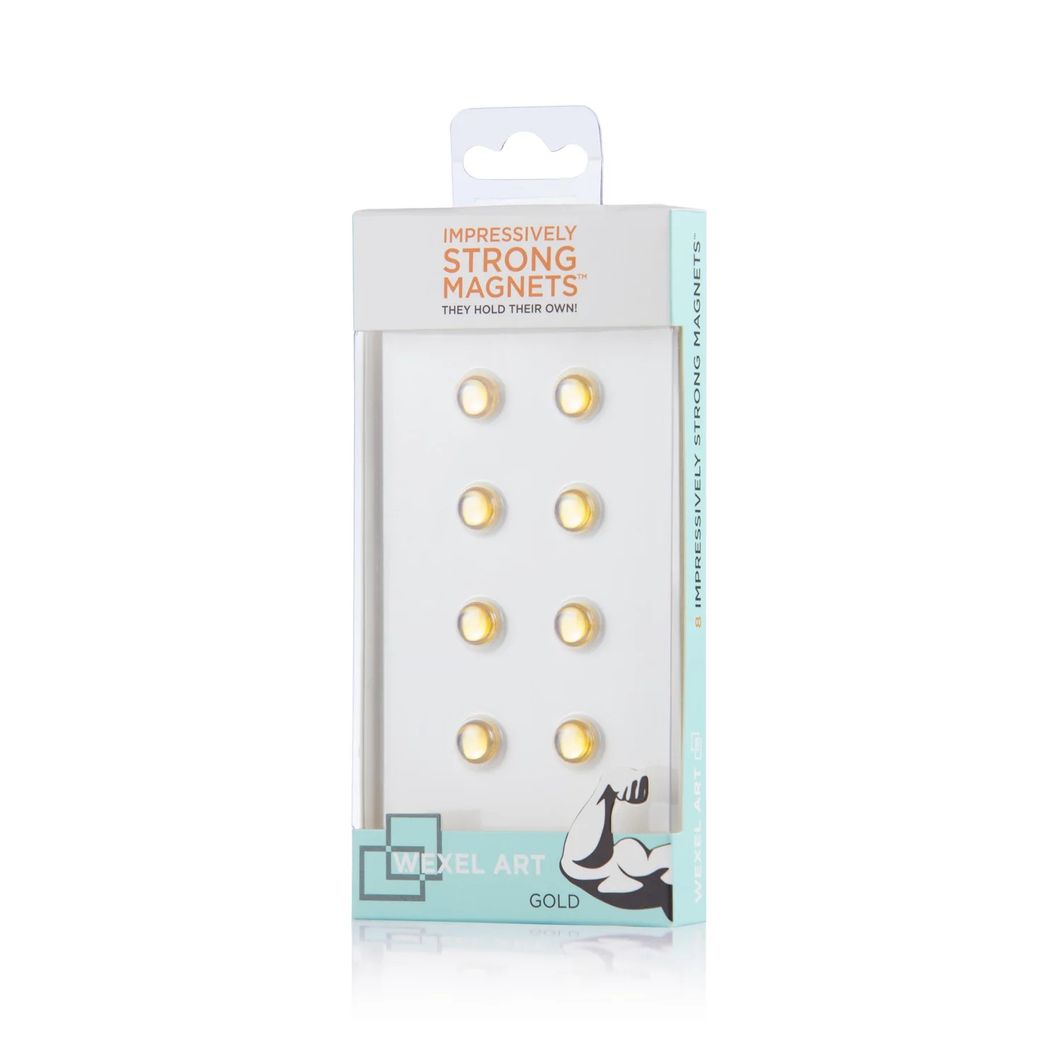 Case Pack of 20 Impressively Strong Magnets (Retail box of 8pc each)