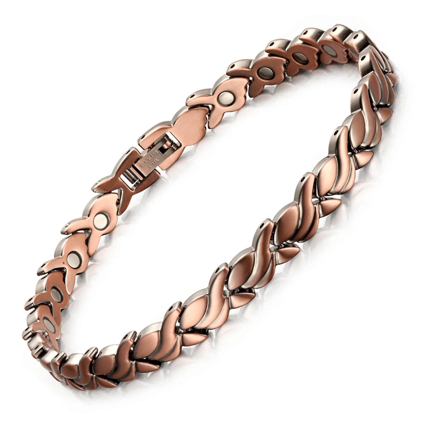 Women Health Care Pure Copper Magnetic Bracelet  for Pain