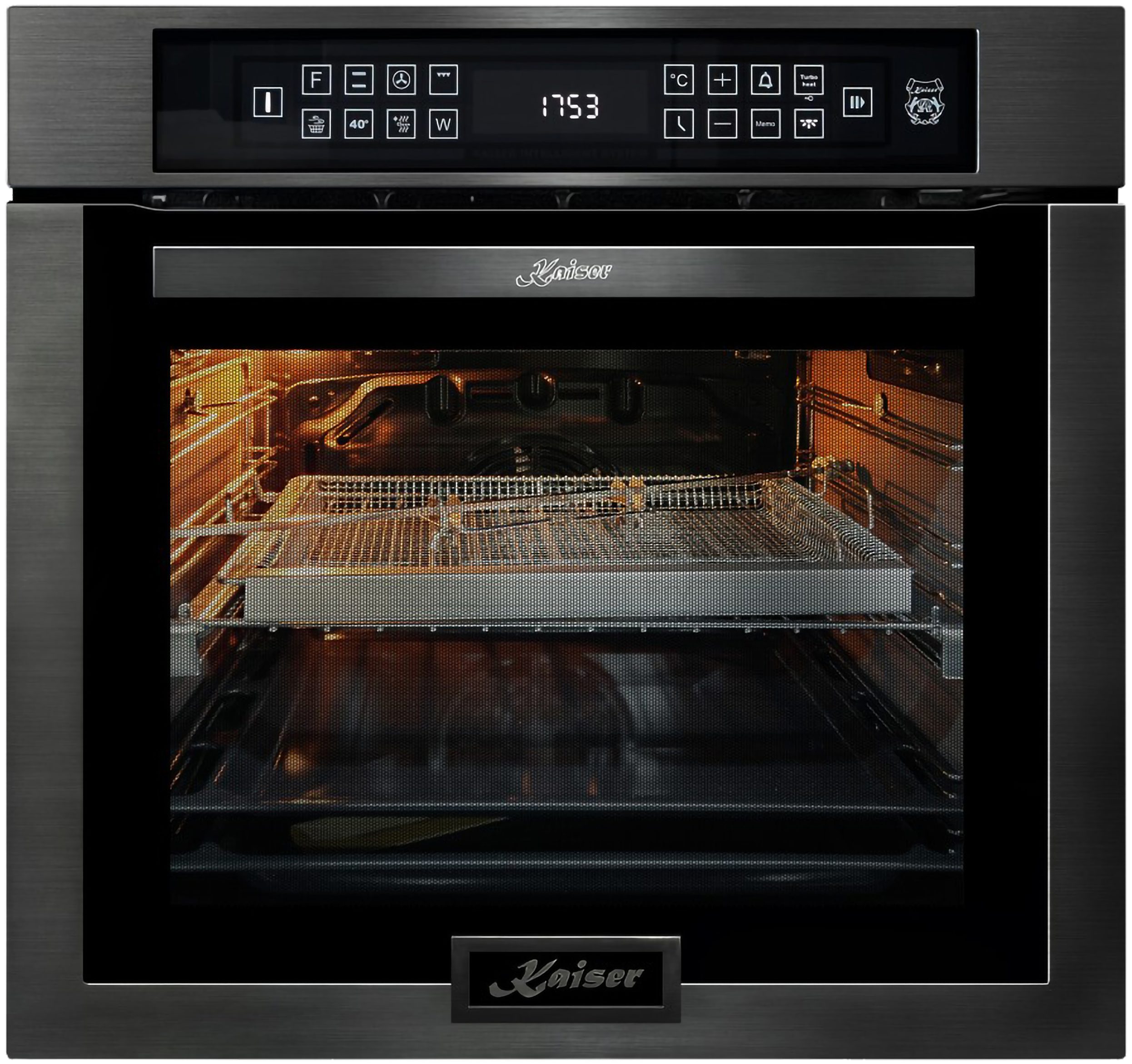 Backofen-Set Einbaubackofen,86L, 60 cm, 15 Fkt. +Mikrowellen-Backofen, 45 cm EH 6306 N RS+EM 6307 RS