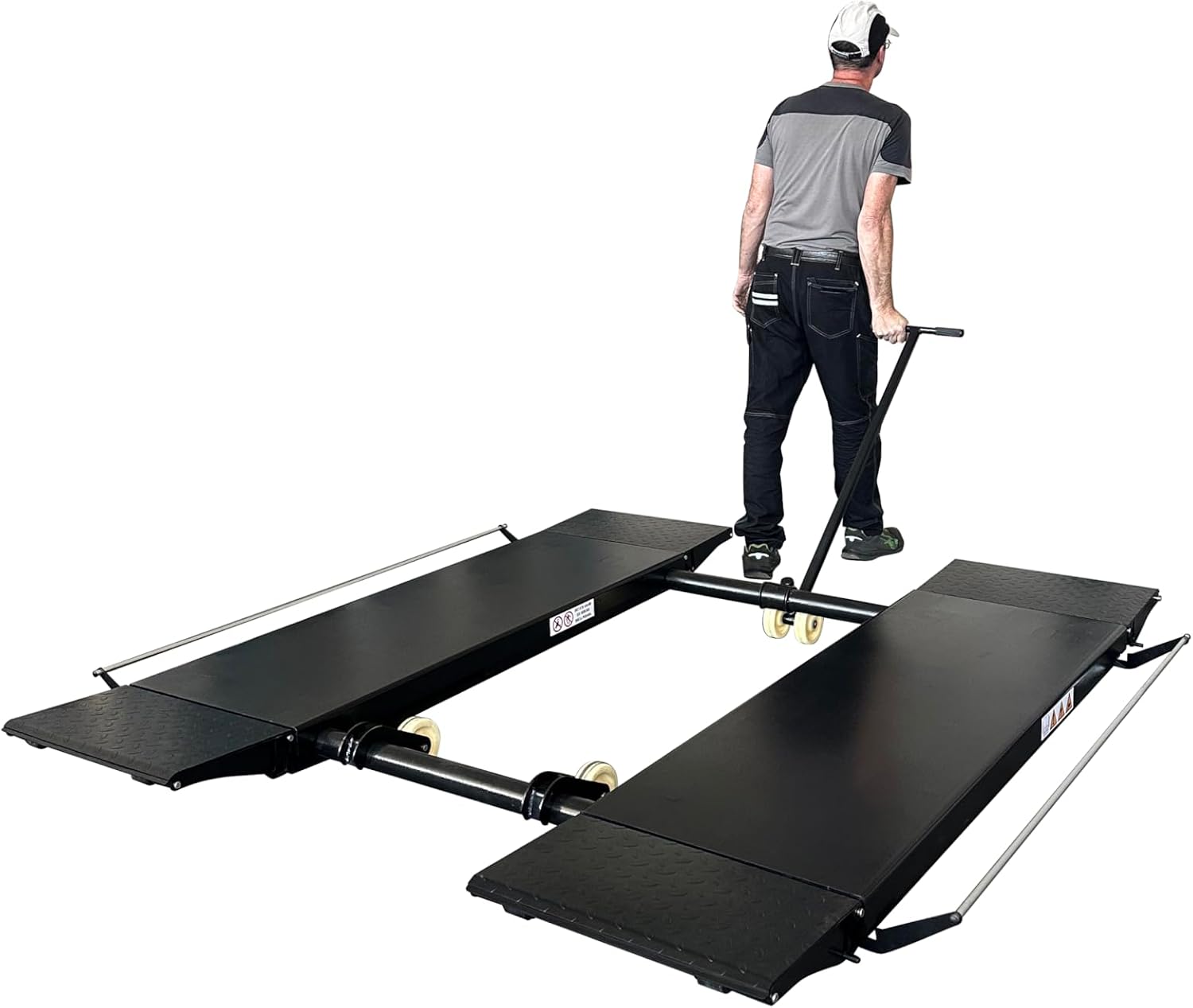 Sogi PS-30 Ponte Sollevatore per Auto a Forbice - elettroidraulico - Portata 3000 kg - a Pavimento - 230 V