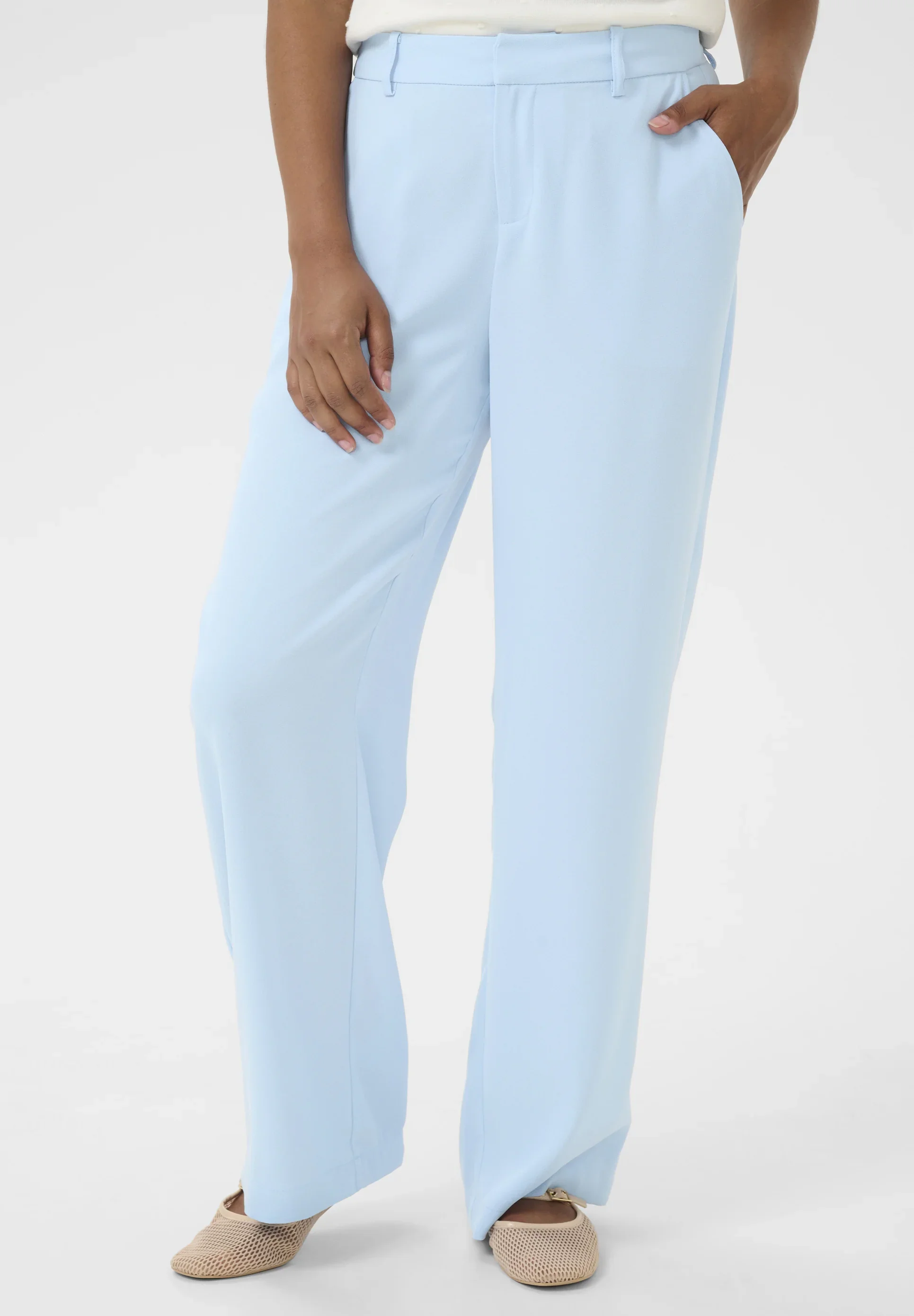 Cream Coamia Pants