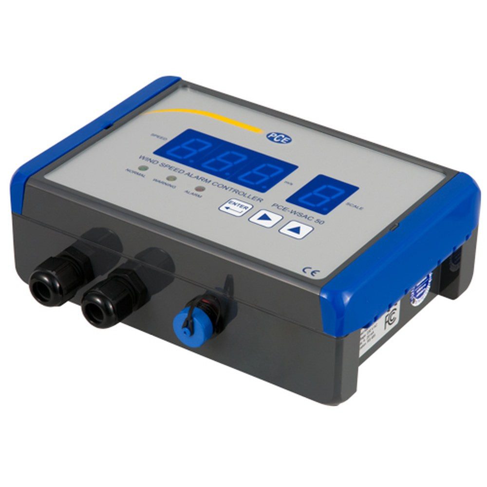 Wetterstation Anemometer / Windwarngerät PCE-WSAC 50-221, Voralarm und Alarm