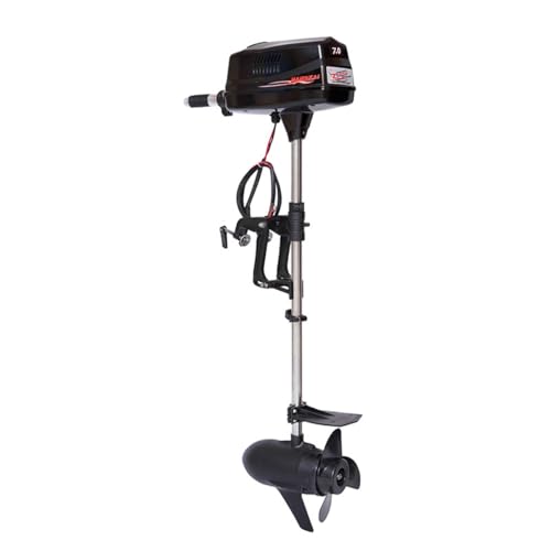 ERSDM Motore Elettrico for Pesca alla traina, Motore Elettrico for Pesca alla traina fuoribordo 7HP 48V con Maniglia telescopica, Motore for Barca Elettrico, elica Marina, for gommoni, Kayak, Canoe : Amazon.it: Sport e tempo libero