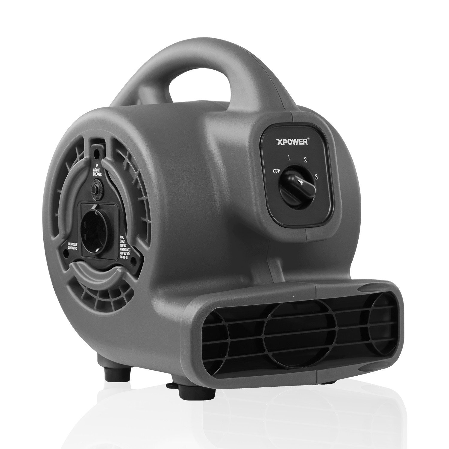 Bodenventilator Elektro-Gebläse Air Mover Teppich-Trockner eigene Steckdose mitbringen