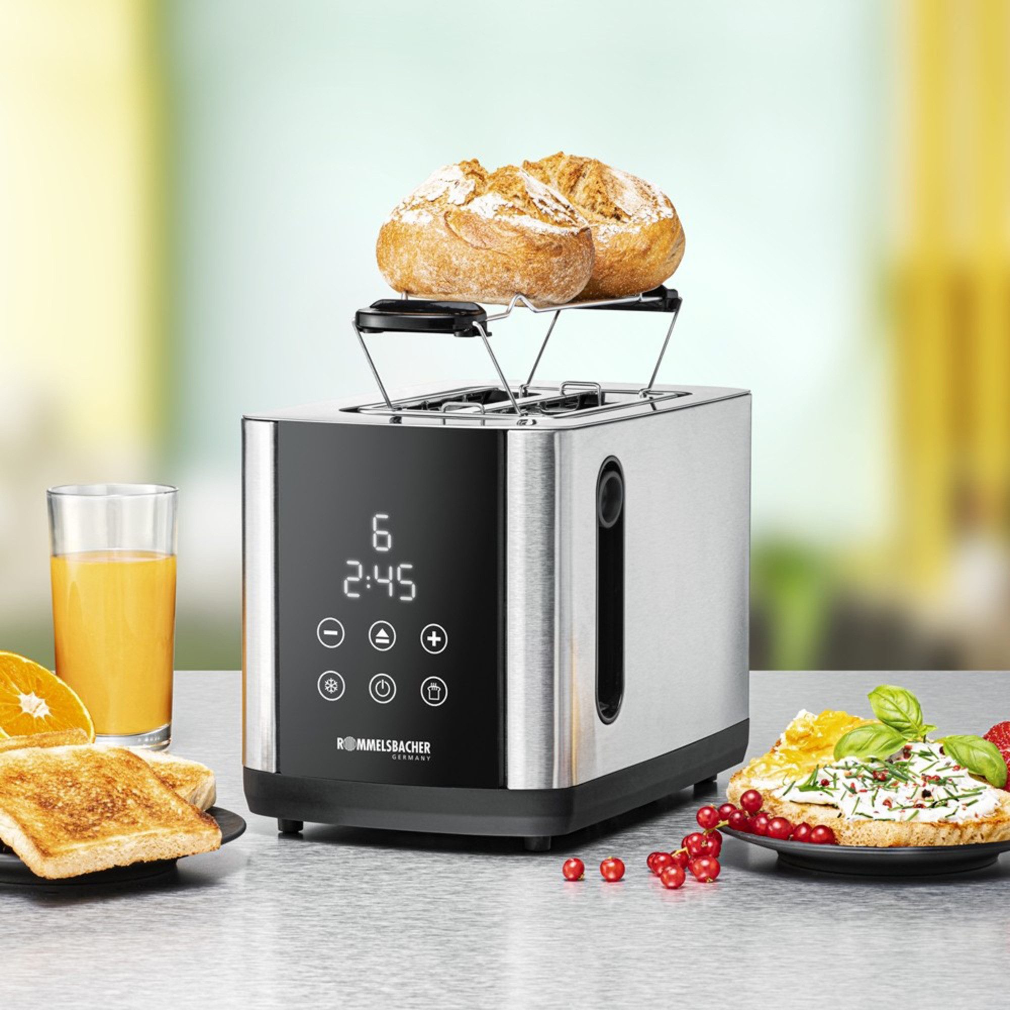 Toaster Rommelsbacher Toaster Sunny TO 850, (800 Watt, für