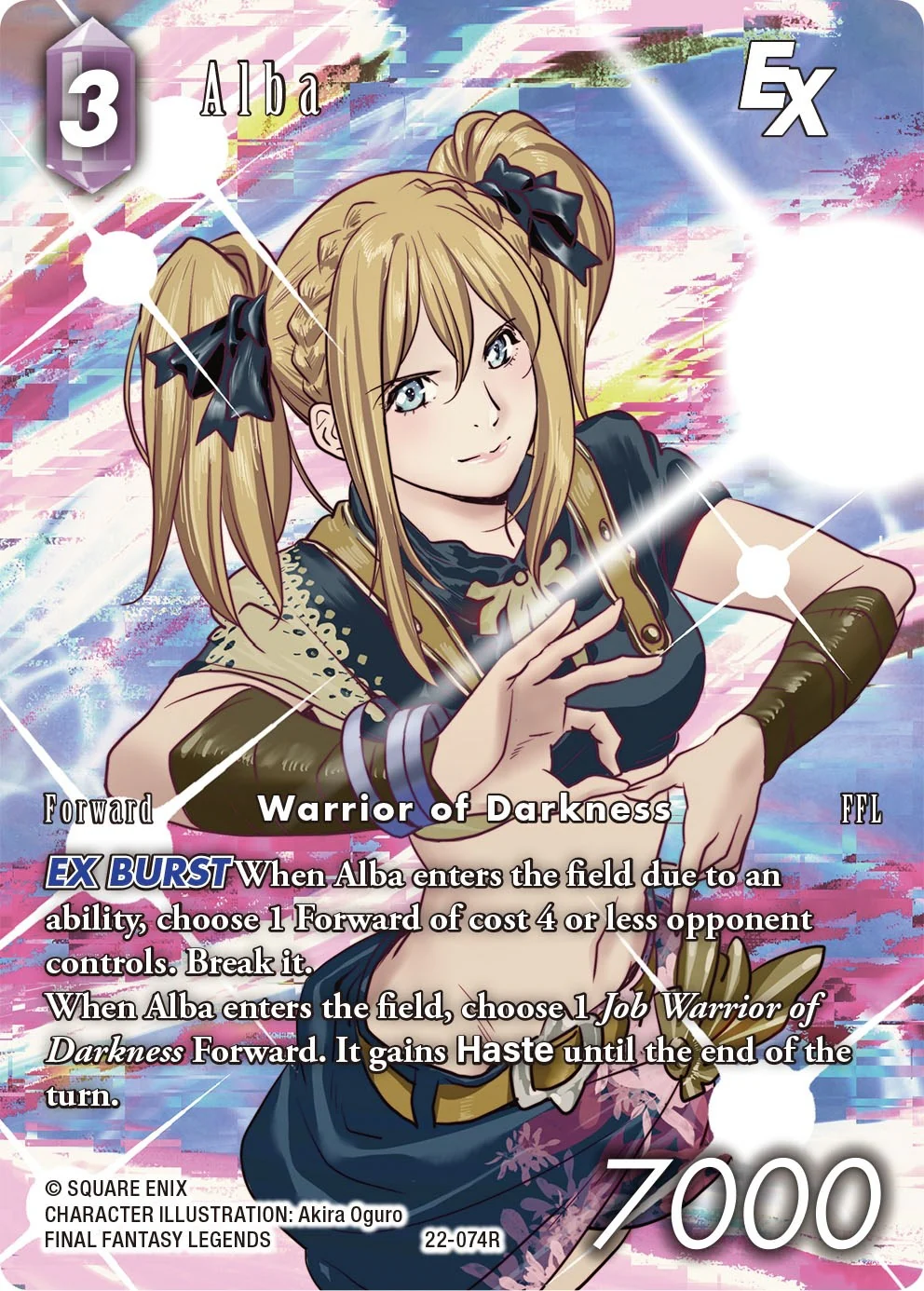 Alba EX (Full Art) (22-074R) (22)