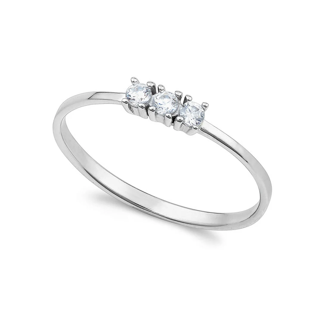 Trilogy Ambrosia Gioielli in oro bianco e zirconi AAZ 144