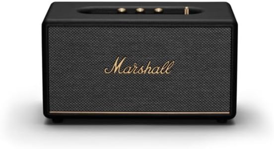Marshall Stanmore III Bluetooth Altoparlante, Nero