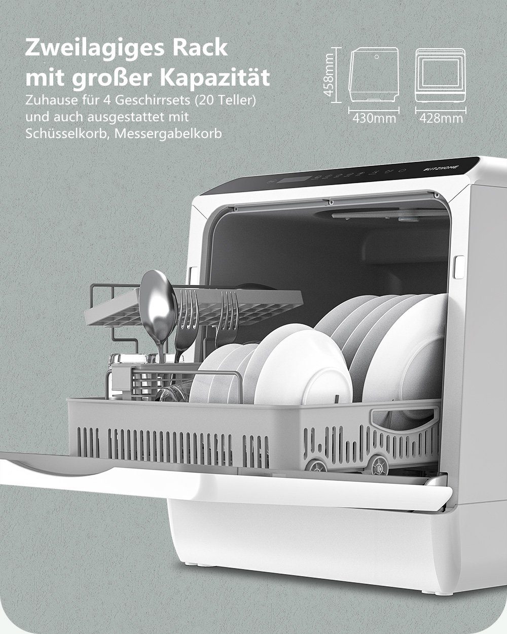 Tischgeschirrspüler BH-CDW1