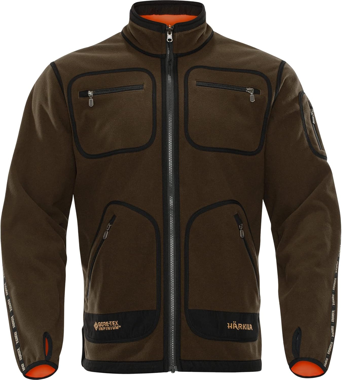 Härkila Kamko Fleecejacke Herren | Jagdbekleidung & Outdoorjacke | Winddicht, Warm, Atmungsaktiv, Wendejacke | Skandinavische Qualität Jagd Kleidung – Made to Last