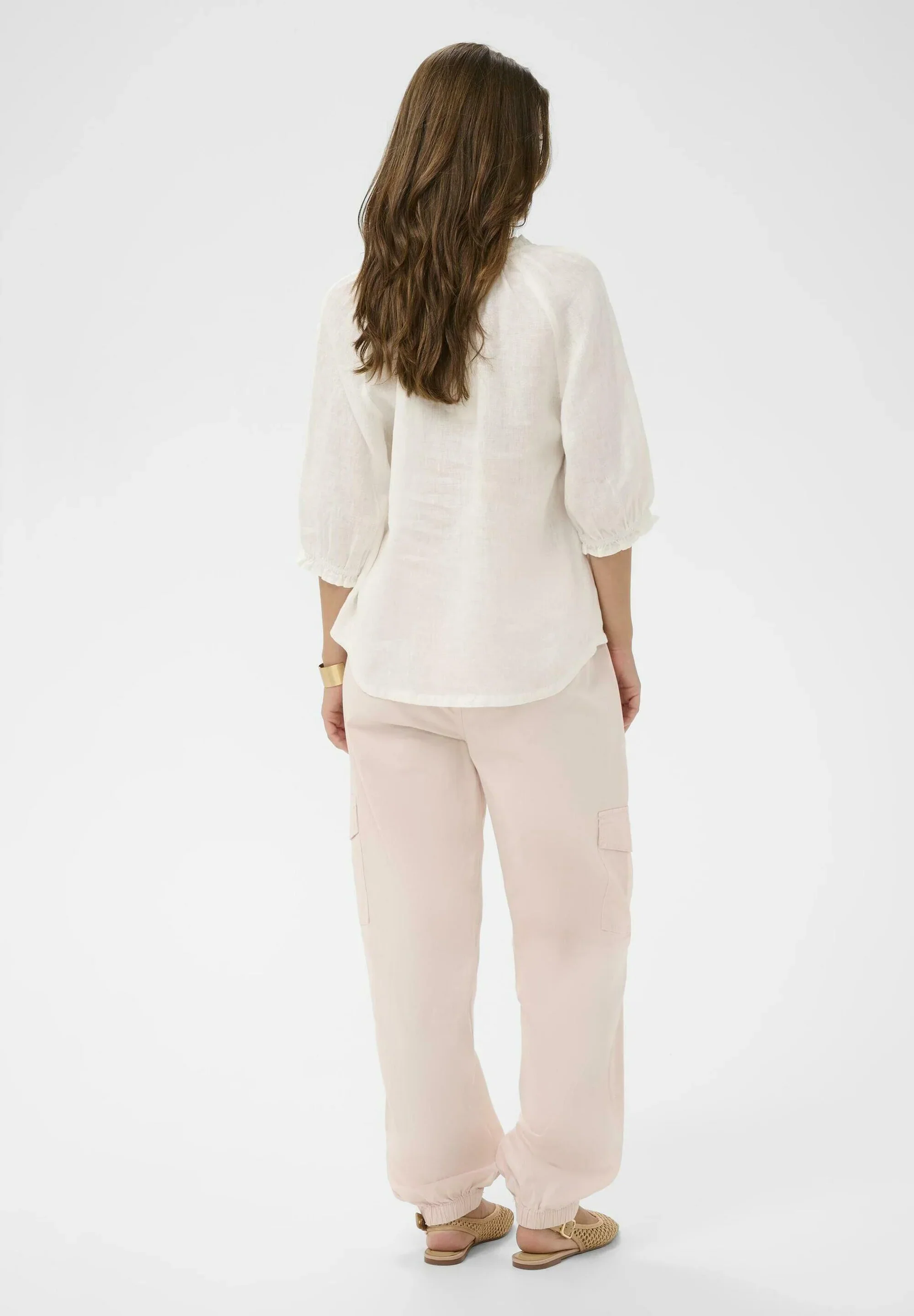 Cream Bellis Lace Blouse
