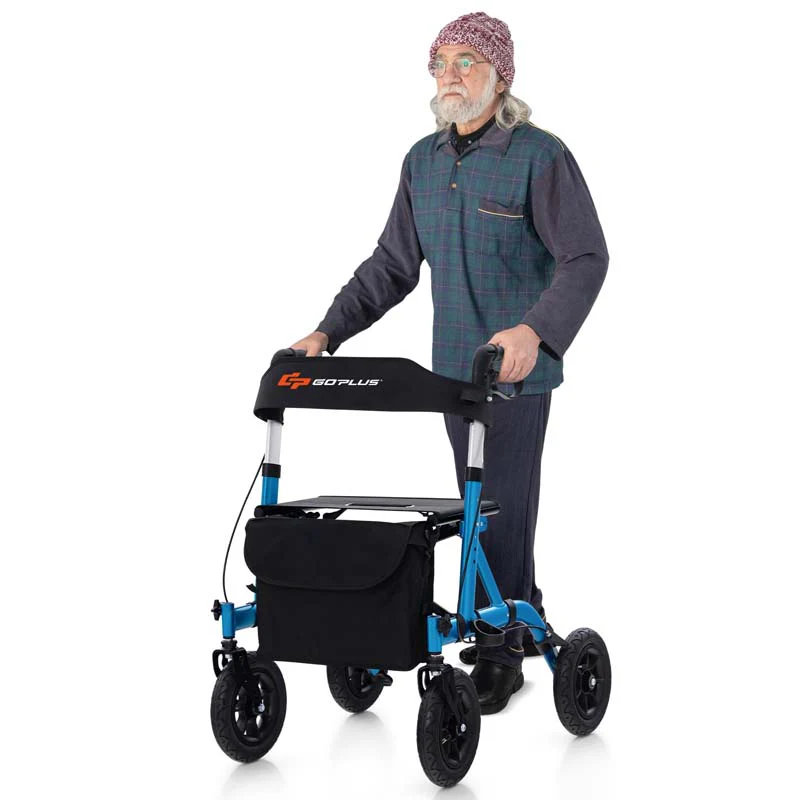 Foldable Rolling Walker with 9.5