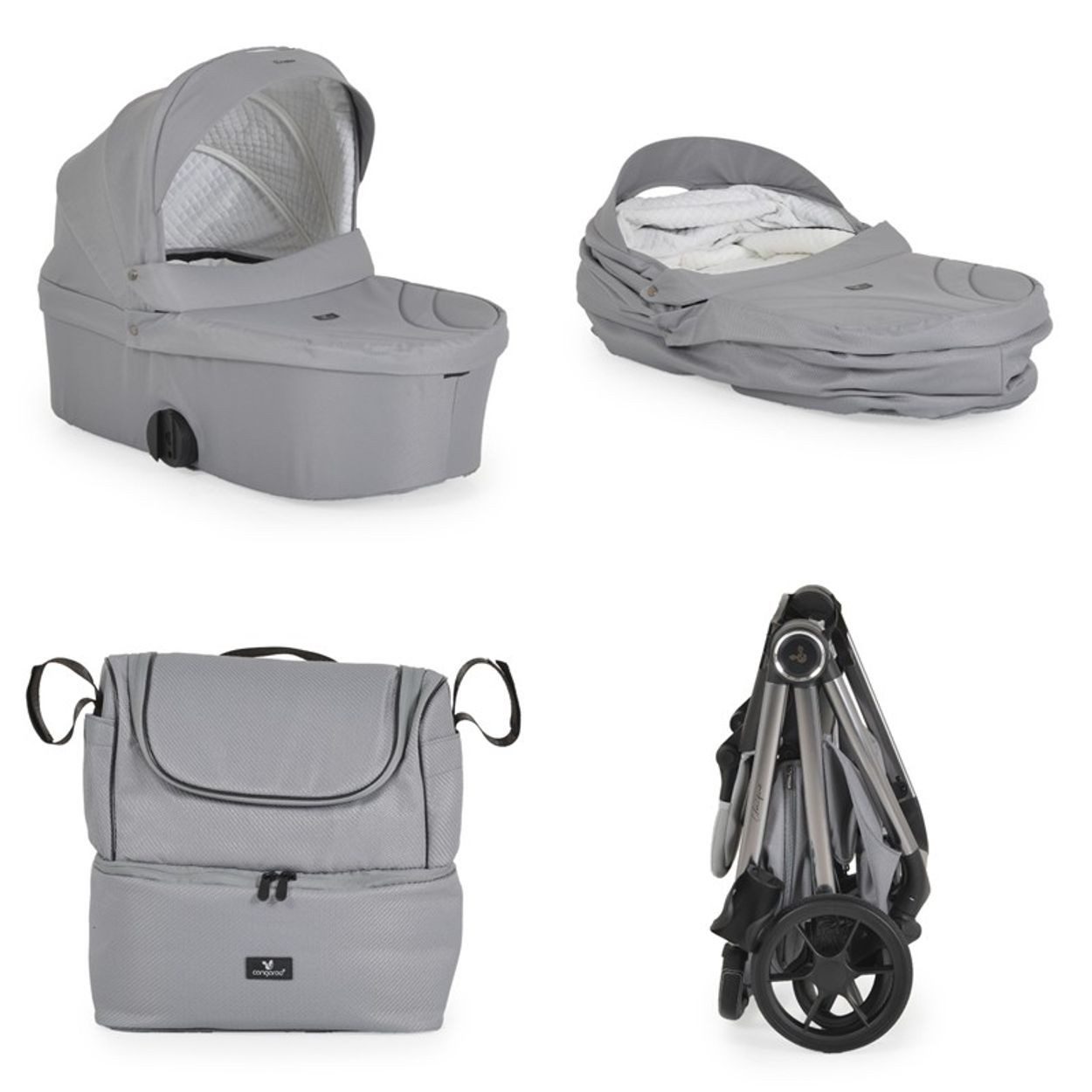 Kombi-Kinderwagen Kombikinderwagen Unique 3 in 1