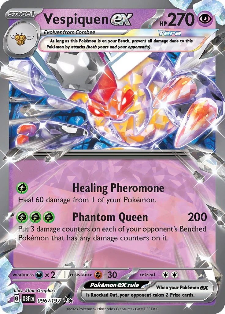 Vespiquen ex (096/197) (OBF)