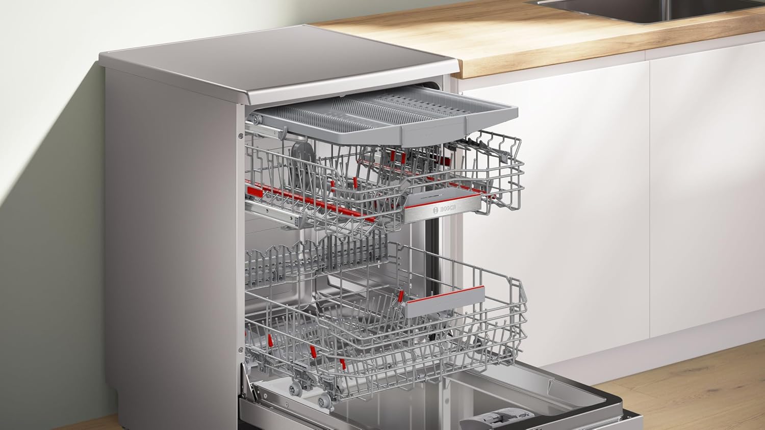 Bosch SMS6ECI15E Serie 6 Lavastoviglie smart 14 coperti Acciaio Classe A