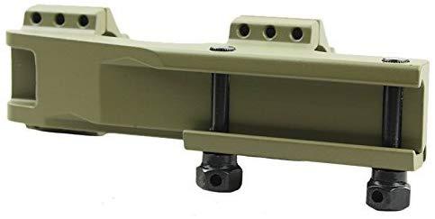 Green Blob Tactical Olive Drab Green 30mm / 1 inch Dual Ring Cantilever Scope Mount for Lasers, Flashlights, Nikon, Leupold, Vortex, Burris