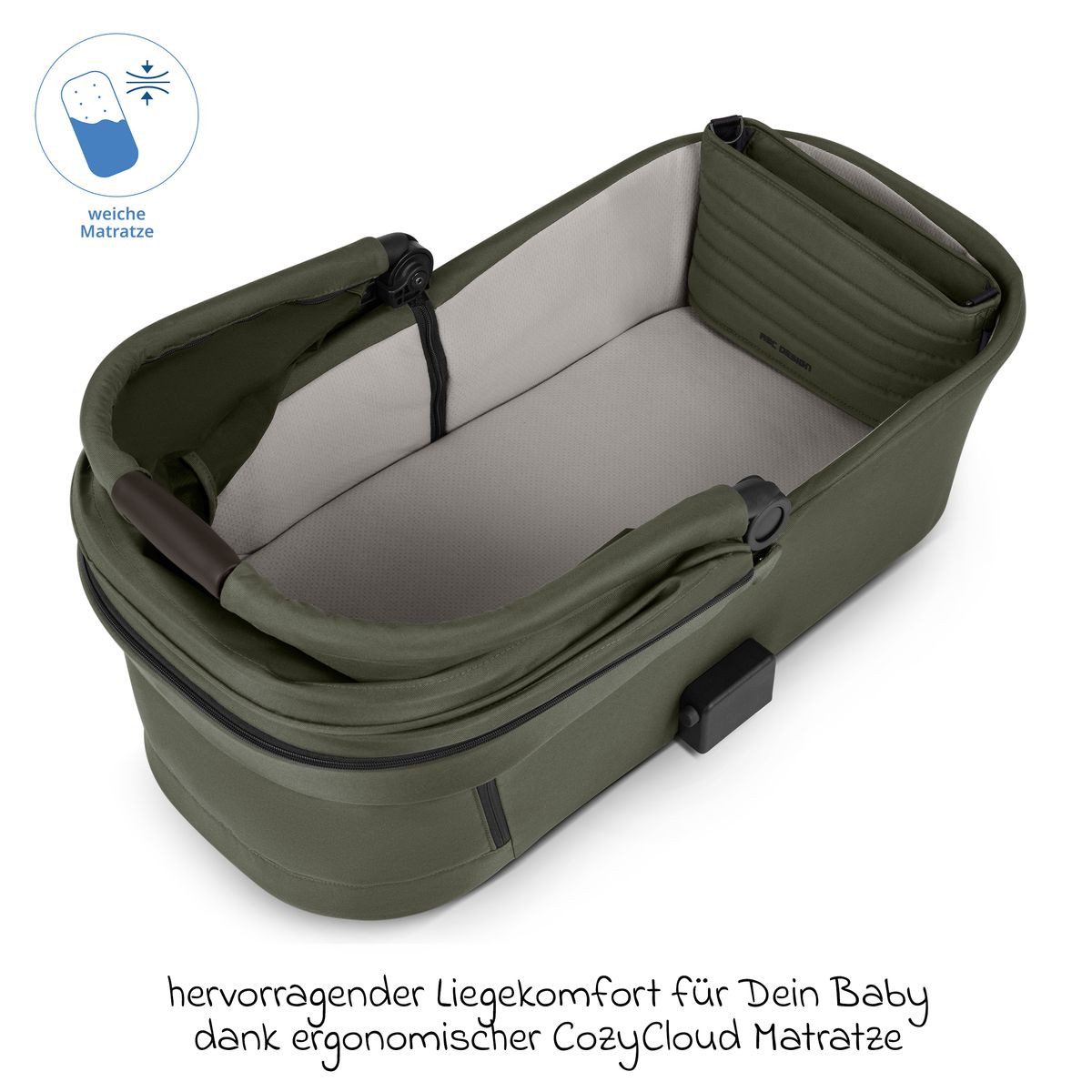 Kombi-Kinderwagen Salsa 5 Run - Pure - Avocado