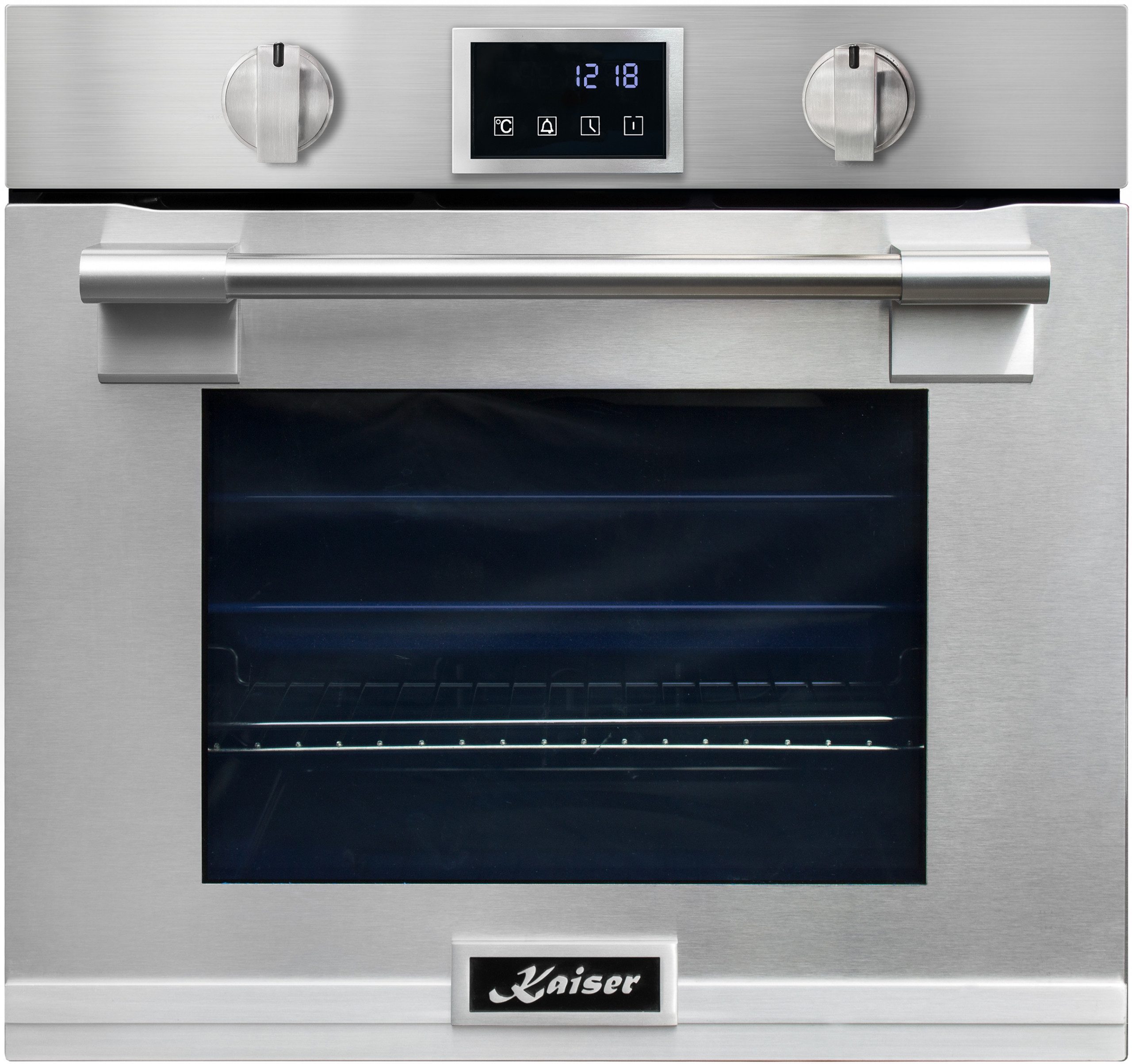 Backofen-Set Herd Set Autark Einbaubackofen XXL Einbau-Backofen 86L, mit Pyrolyse & AirFry, Touchdisplay, Drehknebel, 11 Funktionen+Einbau Gasherd, 90 cm EH 6339+KG 9356 Turbo