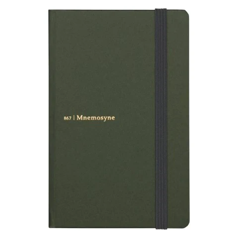 Maruman Mnemosyne A6 Journal - 6.5mm Lined - Deep Green