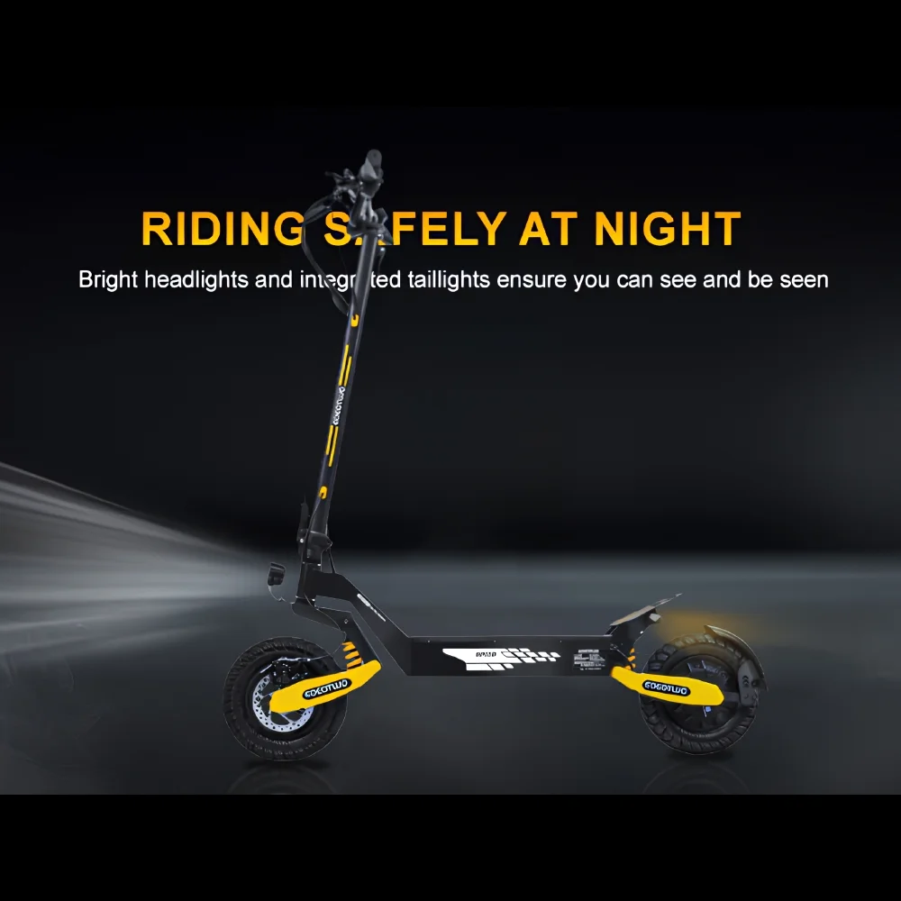 Off Road Electric Scooter for Adults, 1200W Motor Fast E Scooter, Up to 28MPH Top Speed & 20Miles Long Range, 11