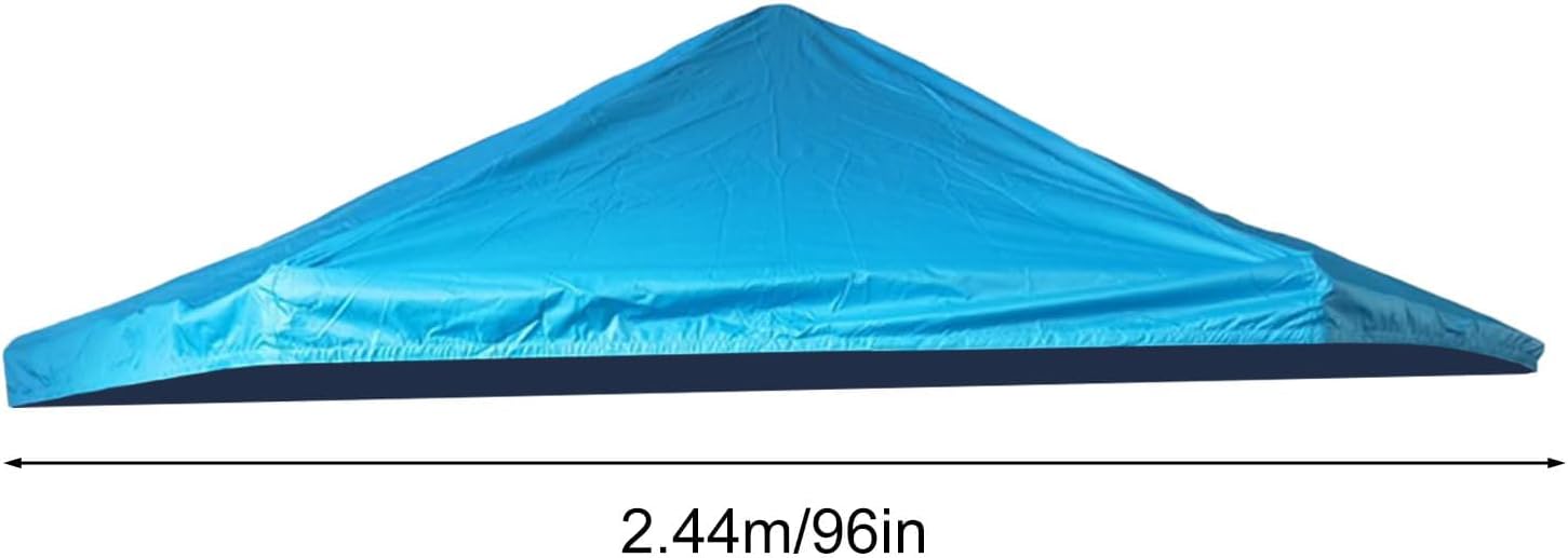 UV-Schutz-Zelt – Universal-Markise mit oberer Halterung für 6 Stangen, ideal für Garten, Spielplatz, Terrasse, Hinterhof