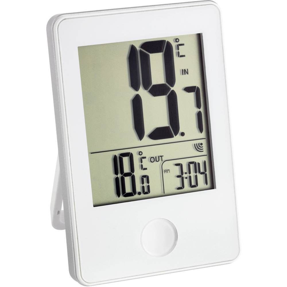 Raumthermometer Funk-Thermometer mit Uhr 30.3051.02
