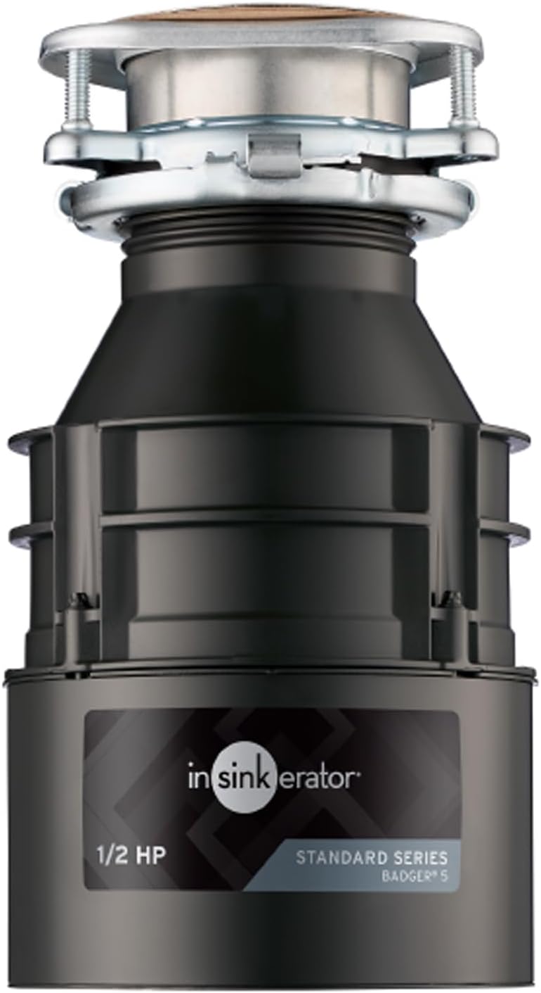 Garbage Disposer, Bajie Model 5, 0.5 horsepower, continuous feed type garbage disposer