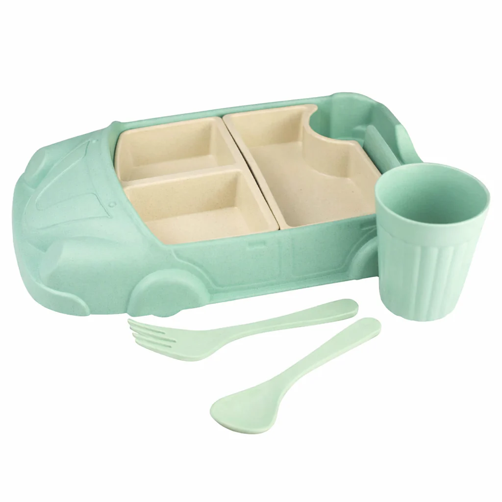 Kids Car Shaped Dinner Set
