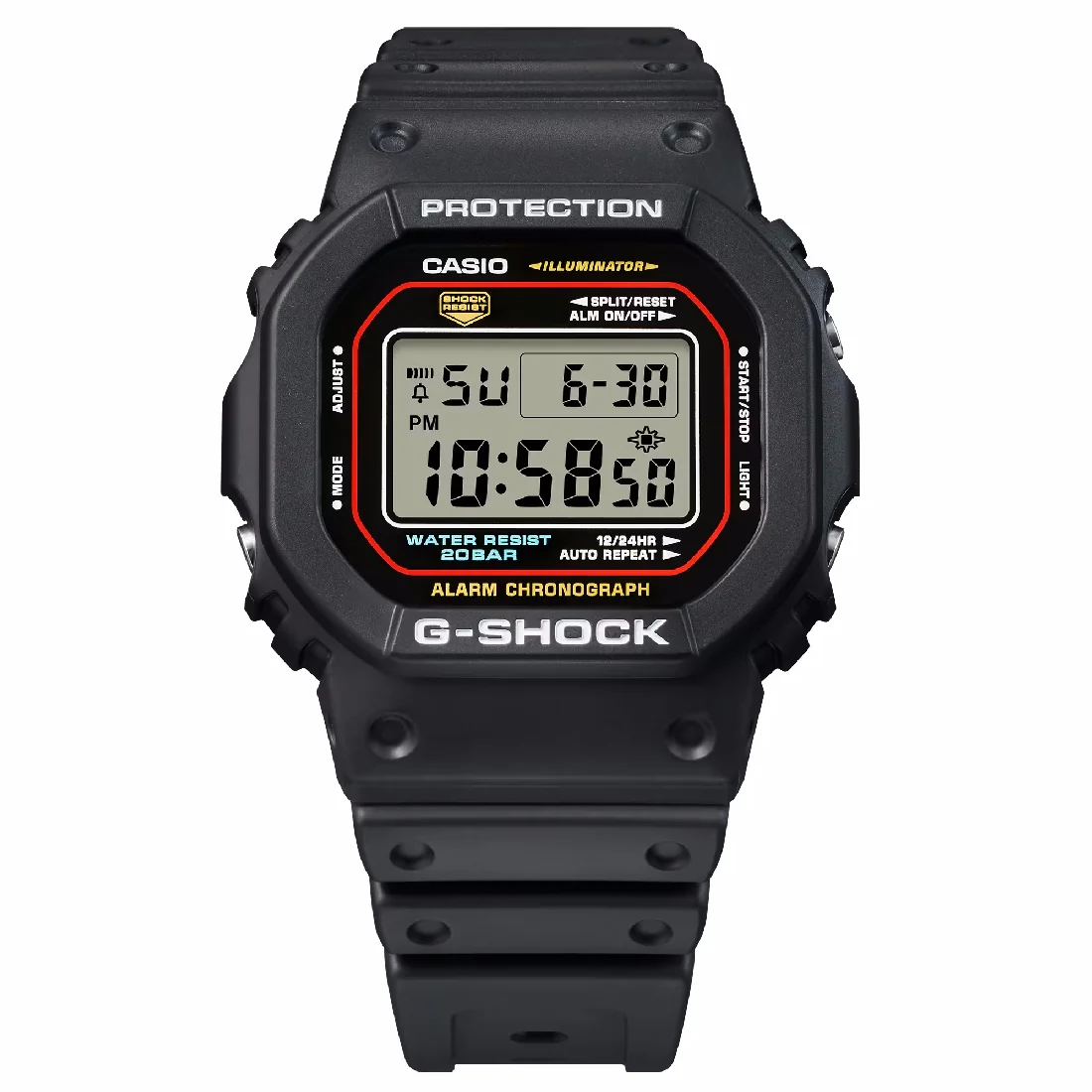 Orologio G-Shock DW-5600RL-1ER riedizione con colori originali