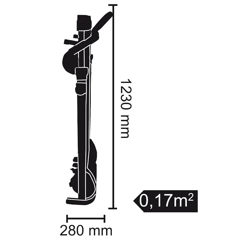 Tapis roulant Everfit TFK Slim Mag