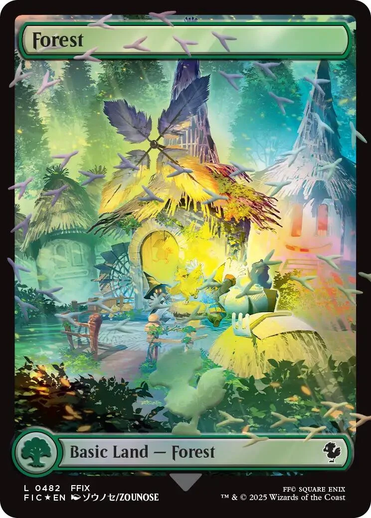 Forest (Chocobo Track Foil) (482) (FINAL FANTASY)