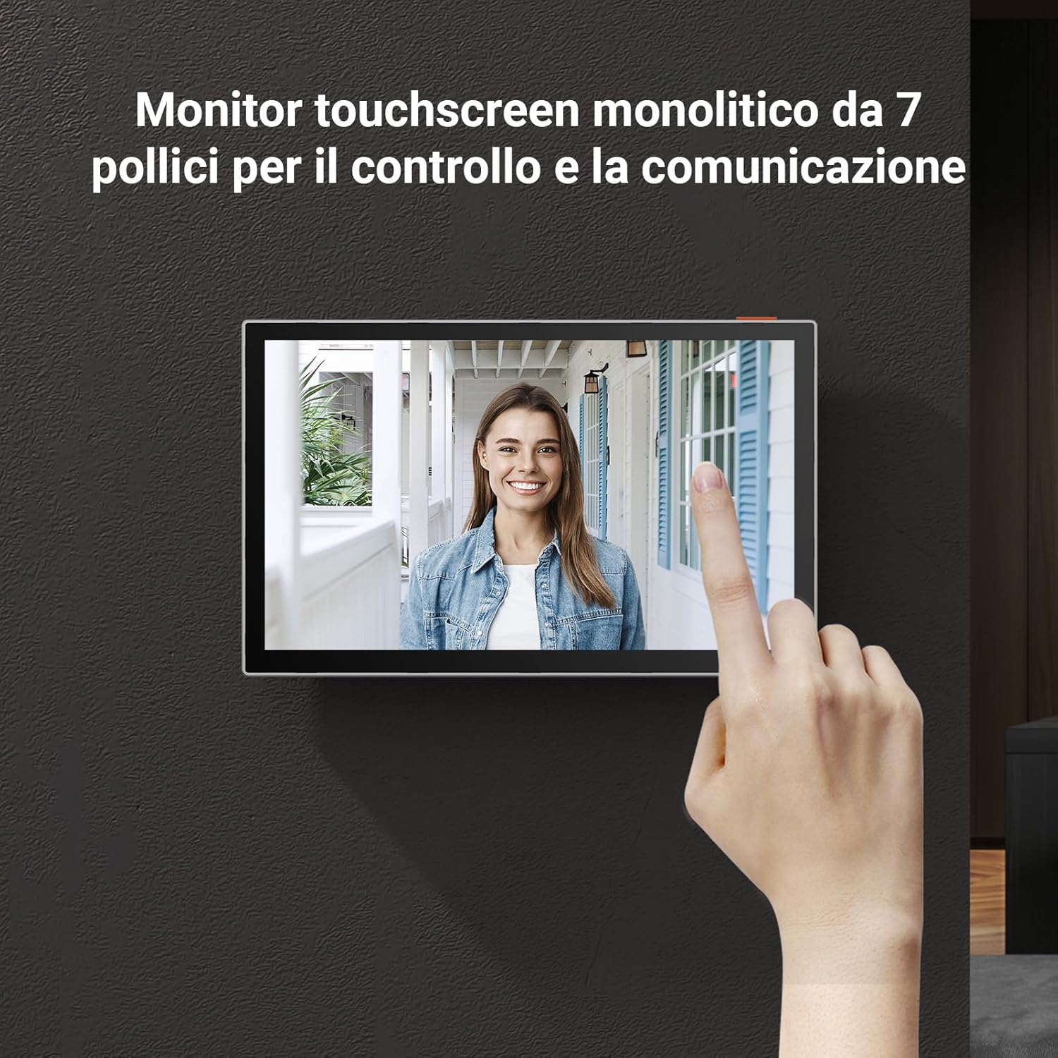 EZVIZ CP5 Videocitofono WiFi con Schermo Touch Screen a Colori da 7