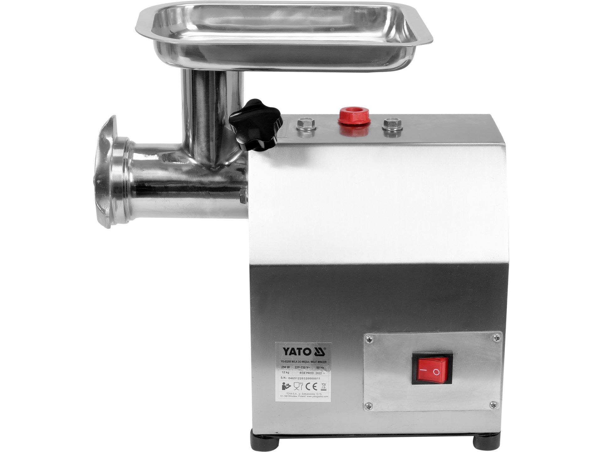 Fleischwolf Gastro Fleischwolf 250W, 75kg/h