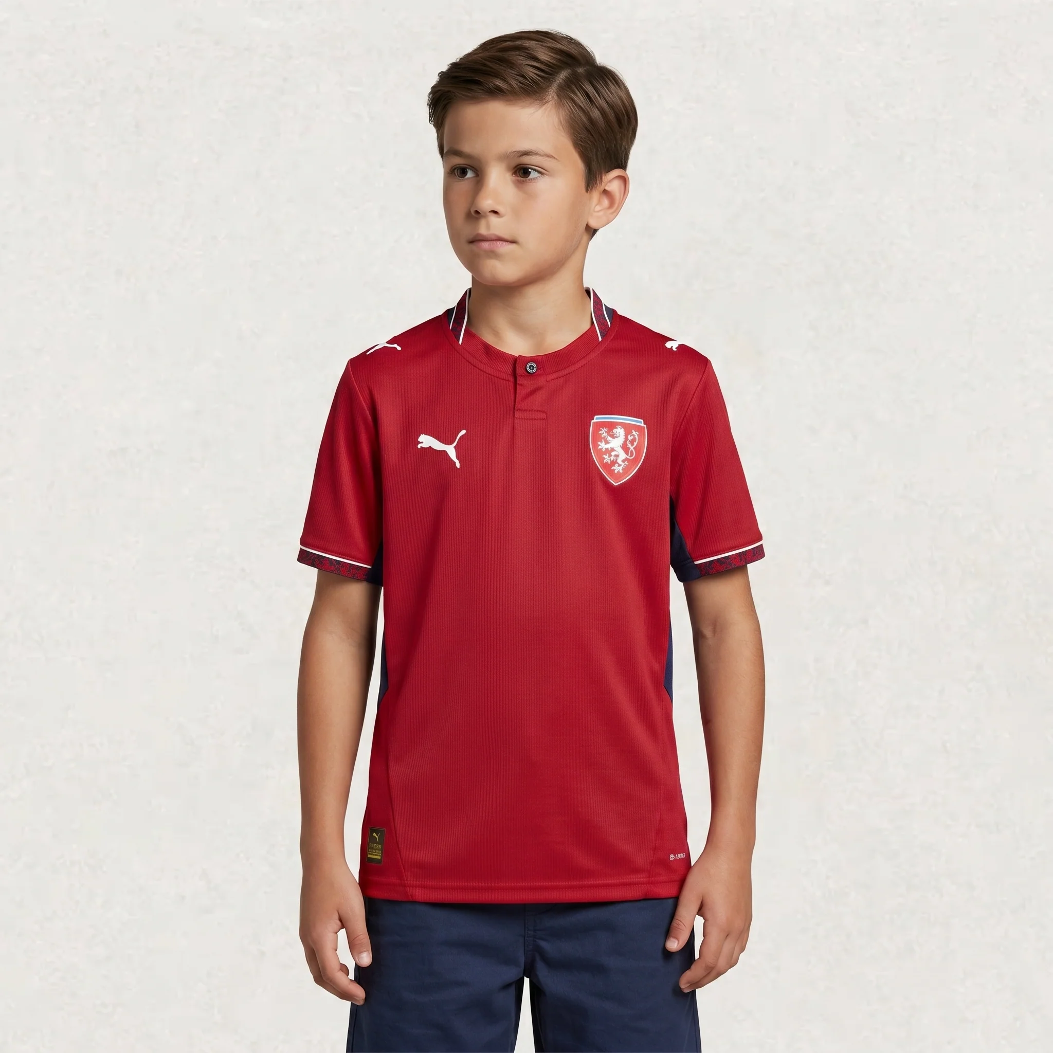 Czechia 2026 Home Jerseys Kids