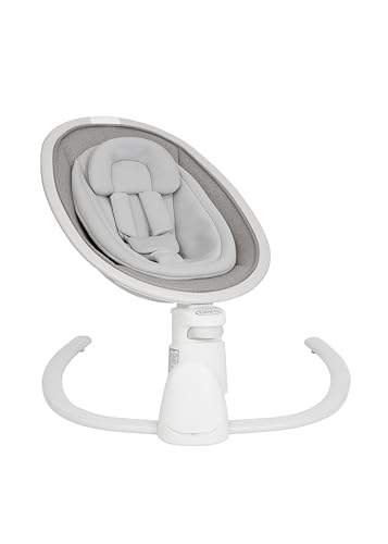 Graco   Sway ‘n Grow™ Sdraietta a dondolo silenziosa 3 in 1 con tecnologia Bluetooth®, 3 modalità (sdraietta, dondolo, seggiolina), dalla nascita fino ai 4 anni circa (max. 18 kg), colore Heather : Amazon.it: Prima infanzia