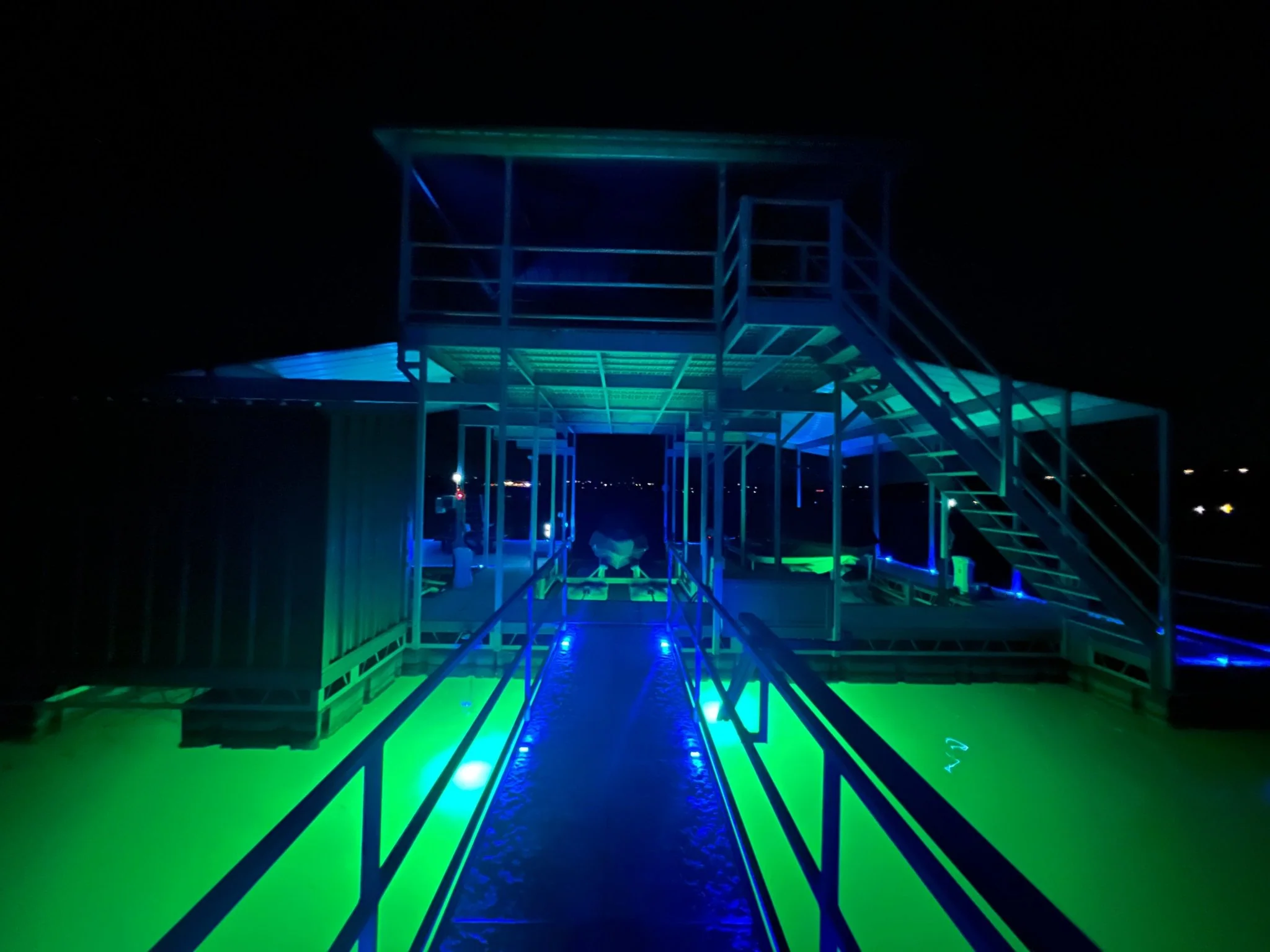 Pimp My Dock LED Accent Under glow Lighting Kit (Blue, Green, UV, White, or Color Changing) DIY Premium LED Under Dock Lighting Kit IP68 Completely Waterproof