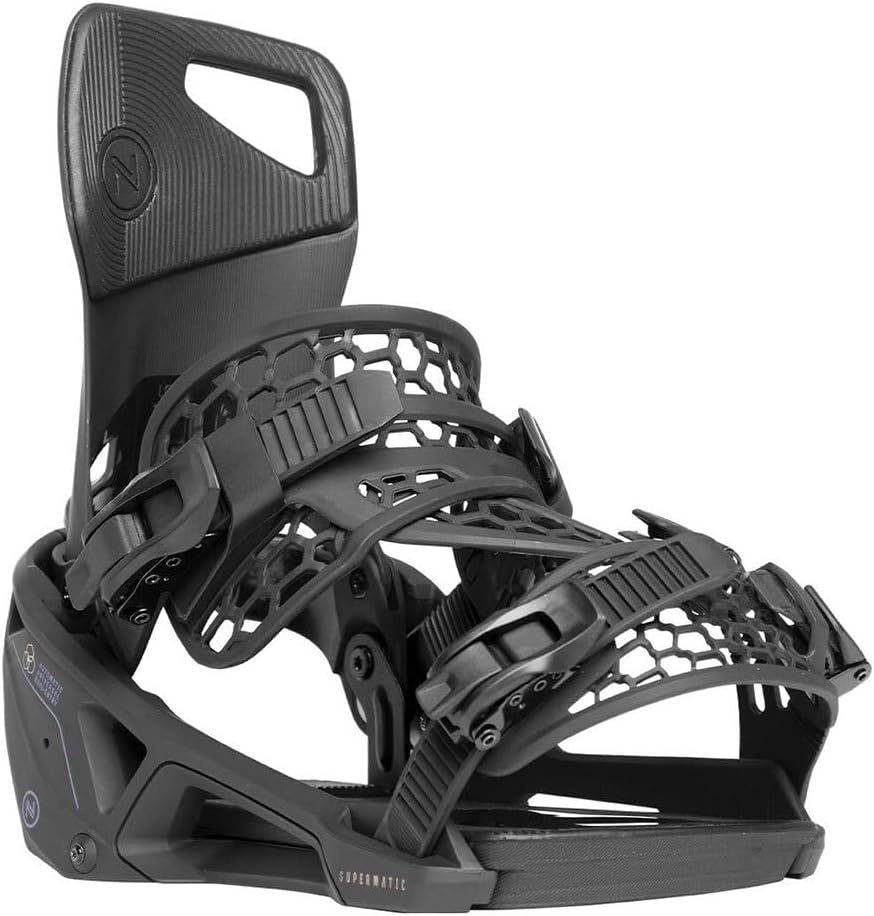 Nidecker OG Supermatic Snowboard Bindungen – Auto Open System mit verstellbarem Highback