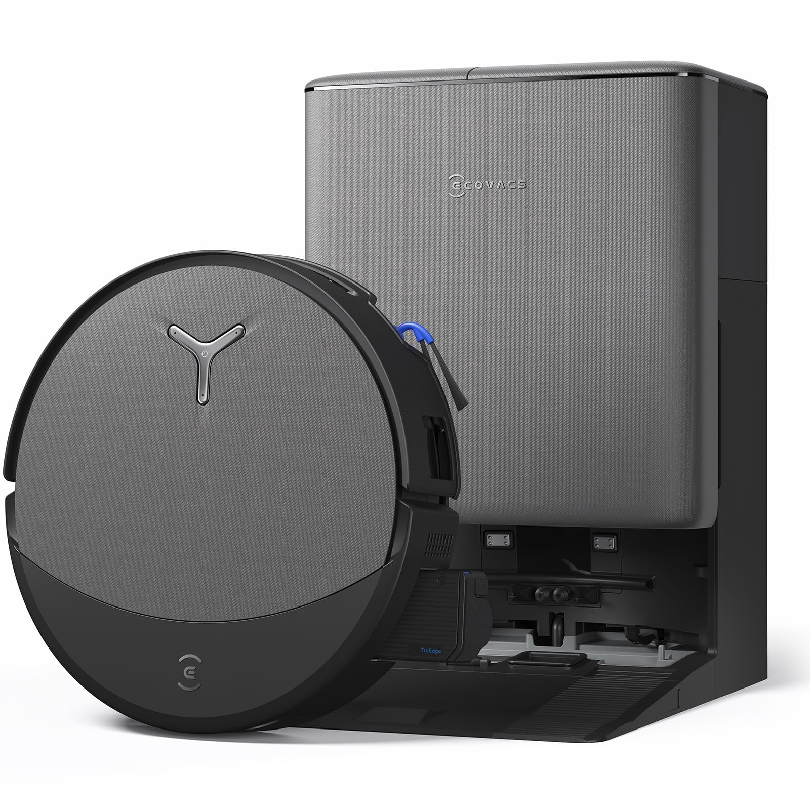 Saugroboter mit Wischfunktion T90 PRO Omni, 30.000 Pa, PowerBoost, OZMO Roller 3.0, automatische Entleerung, Schwarz