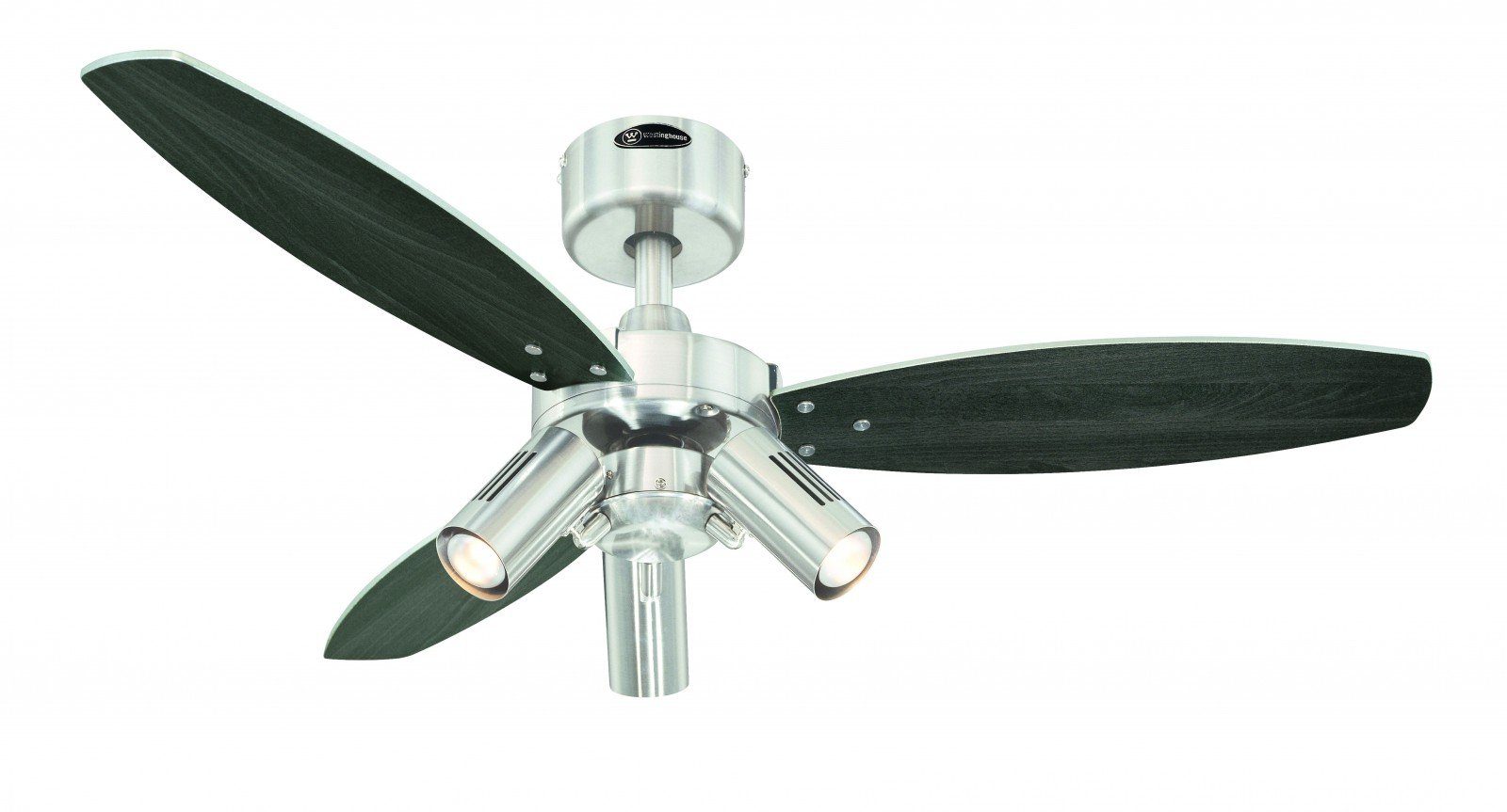 Deckenventilator Deckenventilator Jet Plus Nickel 105 cm mit Licht