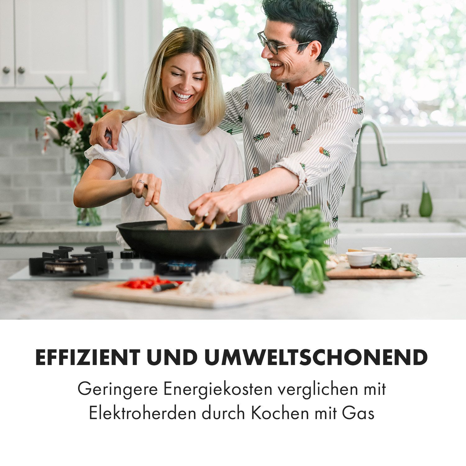 Gas-Kochfeld Goldflame 4