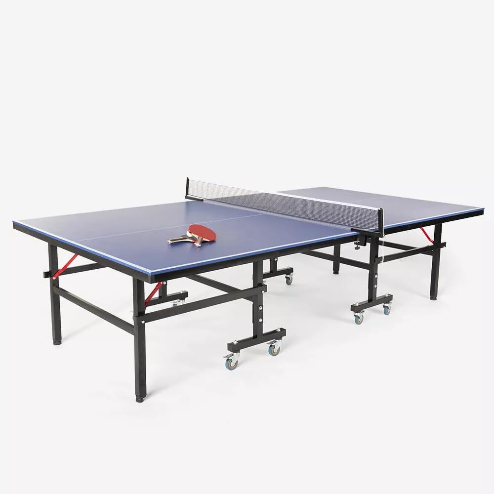 GORICA Tavolo Ping Pong Pieghevole Racchette Palline Rete Incluse Interno Indoor cm 274 x 152 x 76