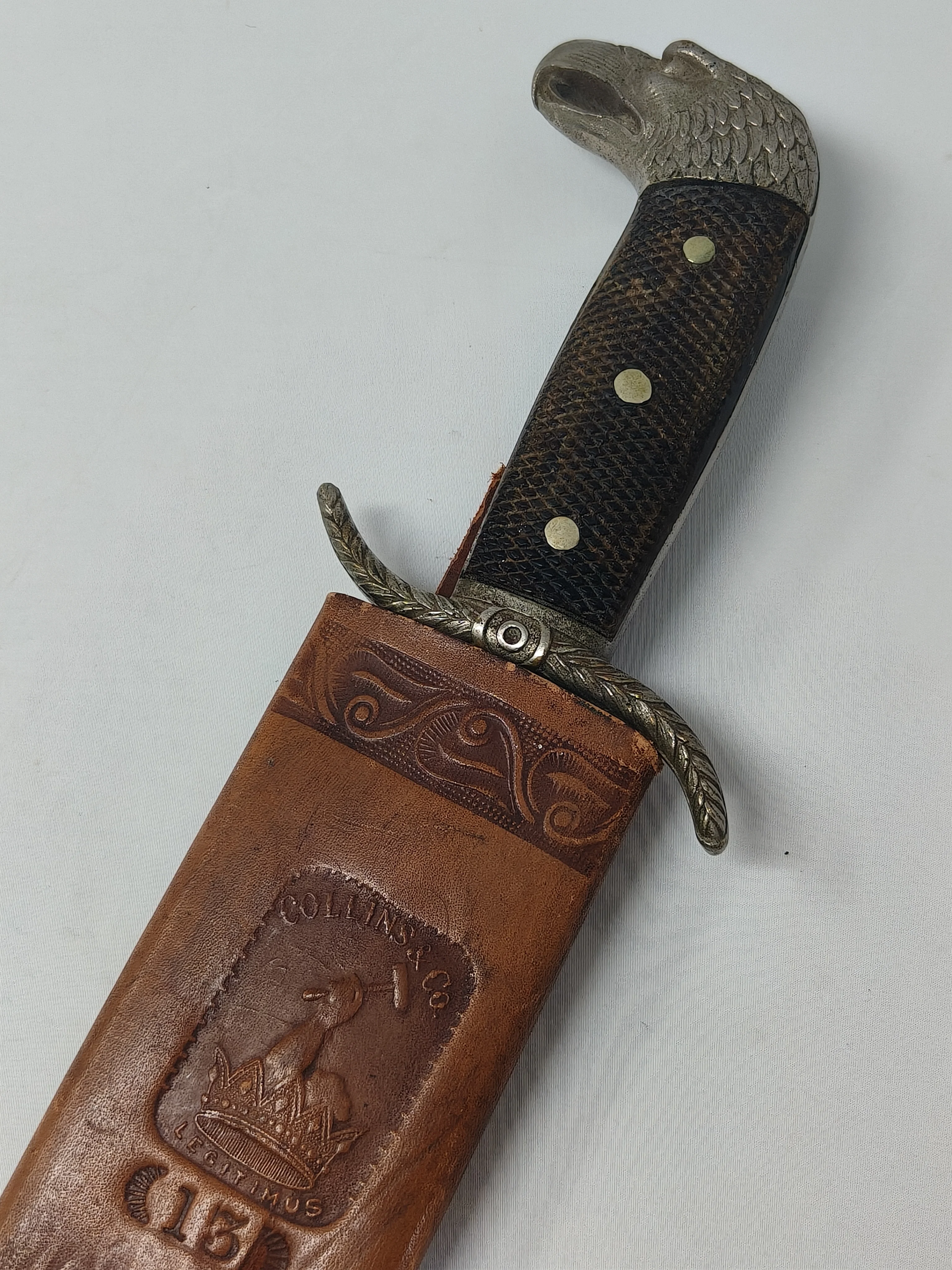 Collins Model curved blade. Spanish American War.