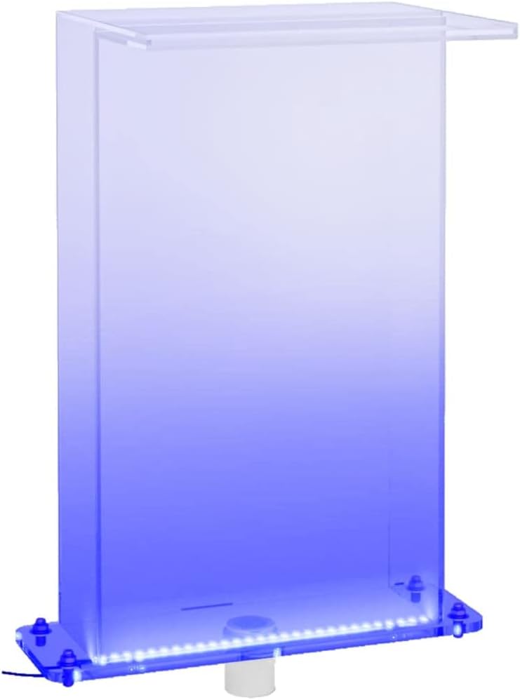 INLIFE Wasserfall-Element mit RGB-LEDs Acryl 51 cm,5.36kg,151406