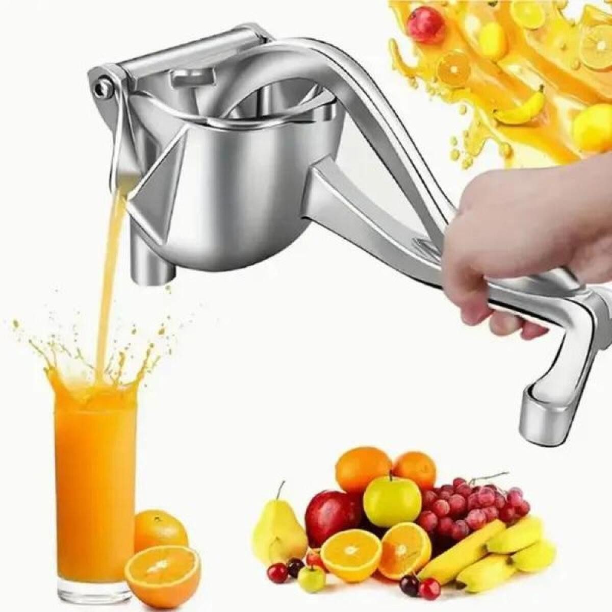 Entsafter Handentsafter Manueller Entsafter aus Aluminium mit ergonomischem