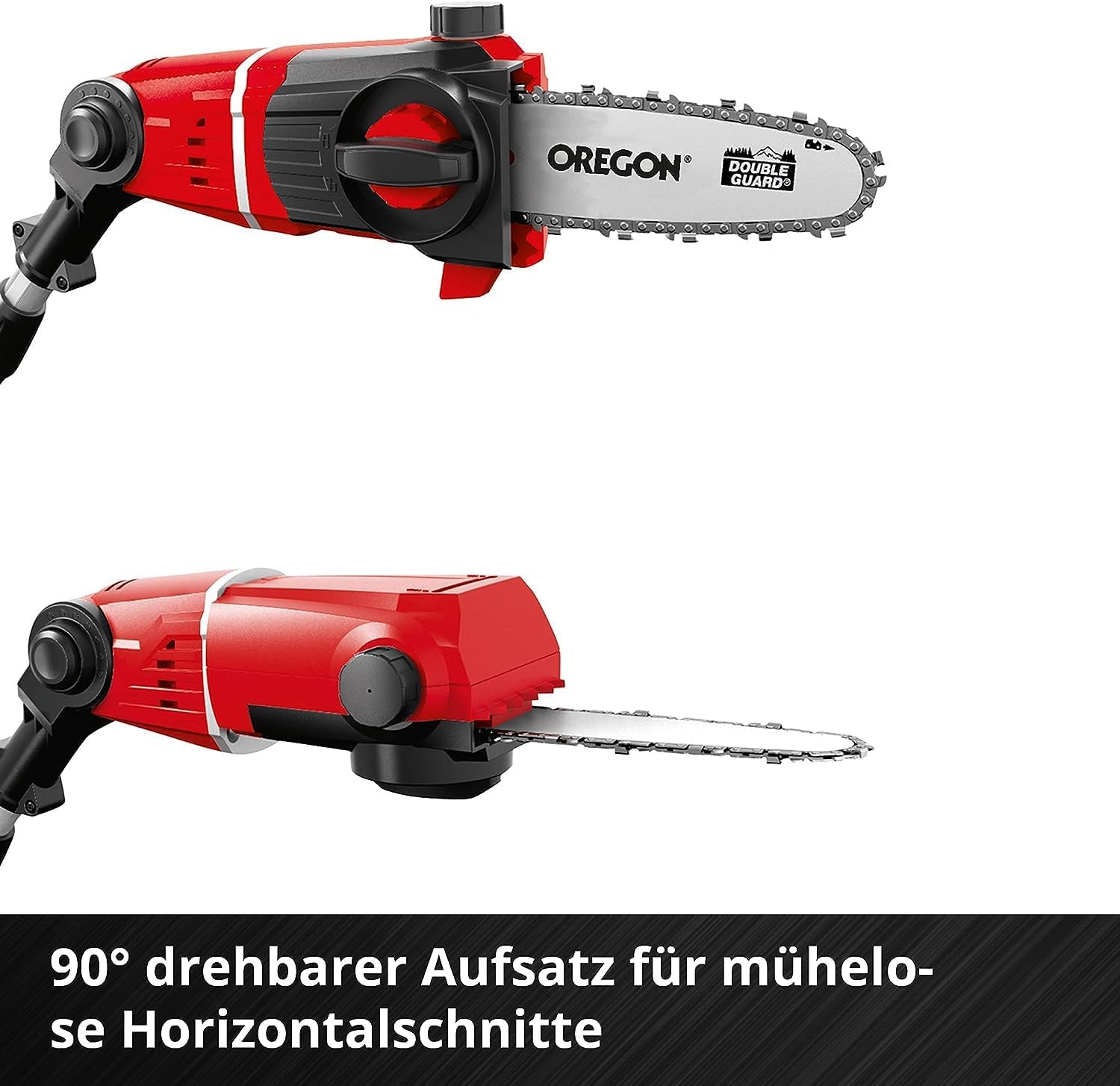 Einhell Akku Multifunktionswerkzeug GE-HC 18 Li T-Solo (2-in-1 Heckenschere und Motorsäge, Oregon Schwert, ohne Akku & Ladegerät)