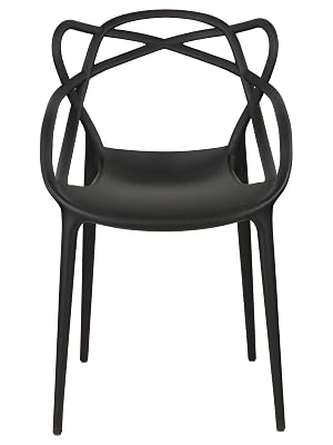 Sedia nero in polipropilene di design moderno top