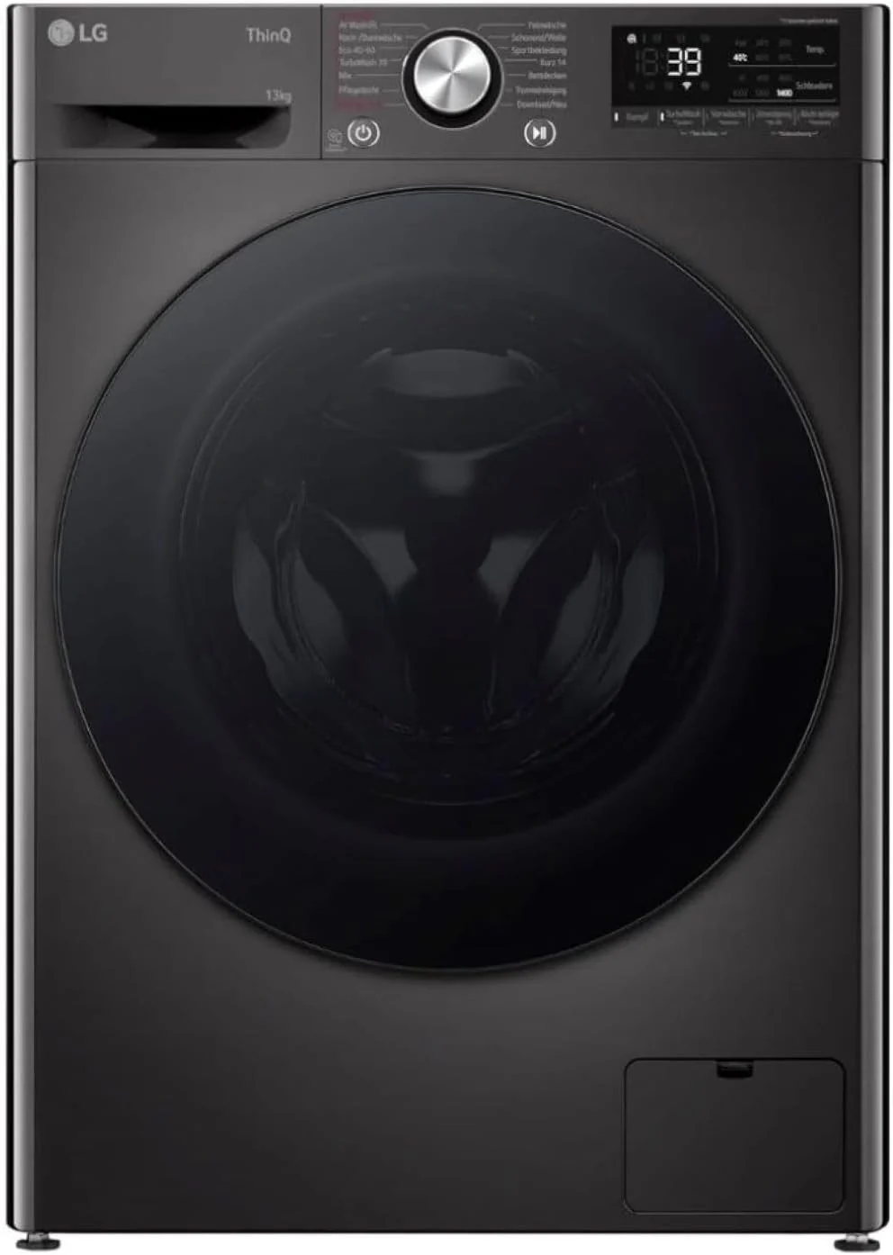 LG F4WV7080, Klasse A, Voorlader Wasmachine 8 kg, 1400 tpm, AI Direct Drive, Wi-Fi, Dieptereiniging met Stoom, Grote Capaciteit, TRIPLE A, Veiligheidsglas Buitendeur, 62 x 60 x 85 cm ? Wit